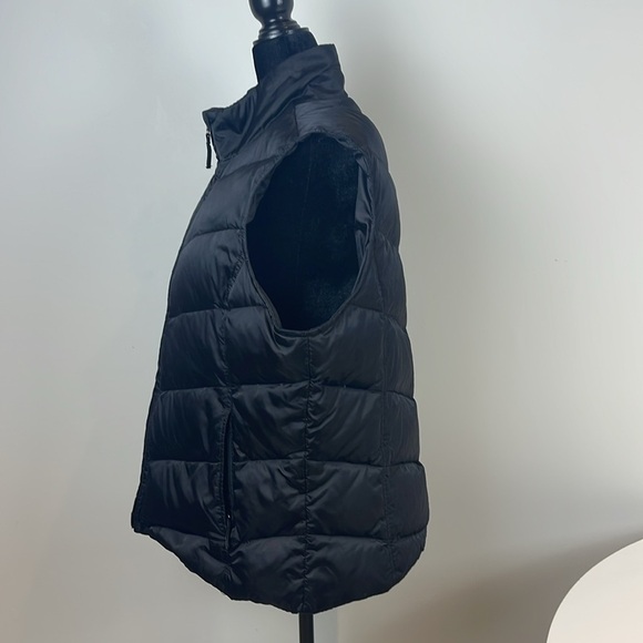 Eddie Bauer Down Filled Black Vest Size Extra Large - Picture 2 of 10